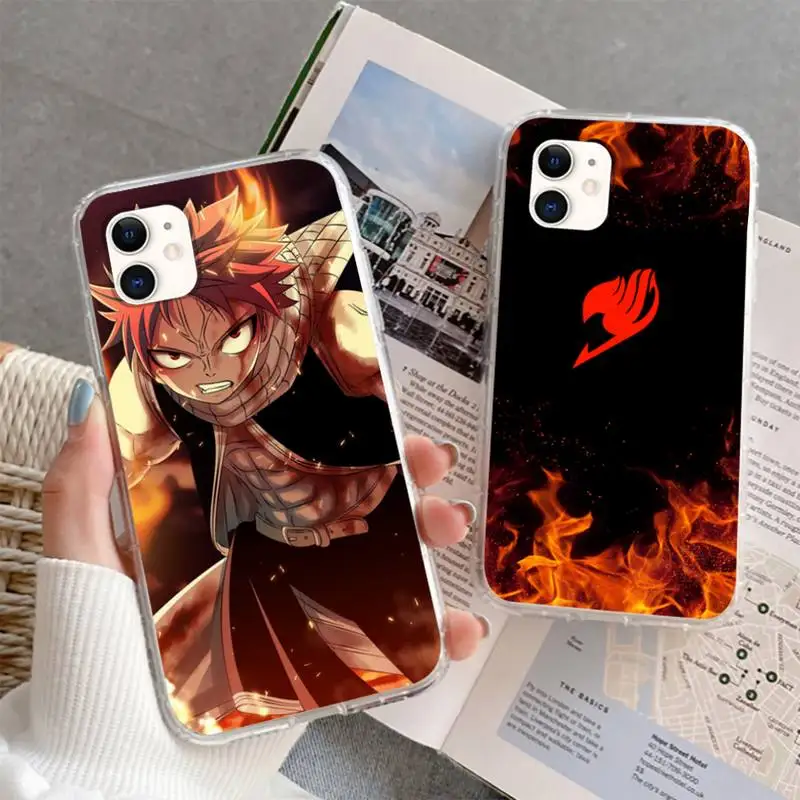 Anime Fairy Tail Natsu Dragneel Fire Phone Case For iphone 5s 6 7 8 11 12 plus xsmax xr pro mini se Transparent Cover Fundas
Anime Fairy Tail Natsu Dragneel Fire Phone Case For iphone 5s 6 7 8 11 12 plus xsmax xr pro mini se Transparent Cover Fundas