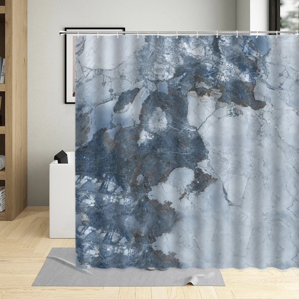 Marbling Texture Printing Shower Curtain Art Elegant Creative Waterproof Curtains Polyester Fabric Bathroom Decor With Hooks
Marbling Texture Printing Shower Curtain Art Elegant Creative Waterproof Curtains Polyester Fabric Bathroom Decor With Hooks
