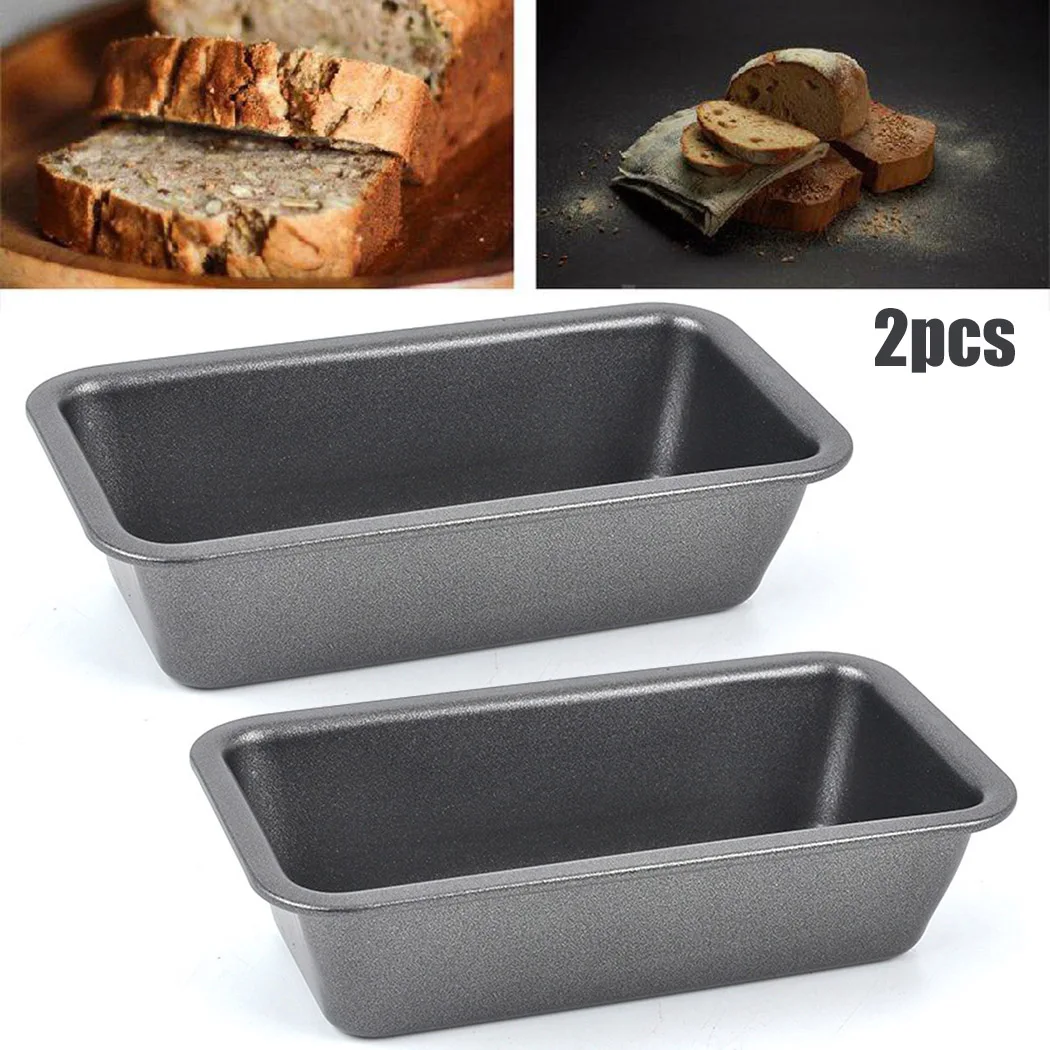 2PCS 6 Inch Loaf Pan Rectangle Toast Bread Cake Mold Carbon Steel Loaf Pastry Baking Bakeware DIY Non Stick Pan Baking Supplies
2PCS 6 Inch Loaf Pan Rectangle Toast Bread Cake Mold Carbon Steel Loaf Pastry Baking Bakeware DIY Non Stick Pan Baking Supplies
