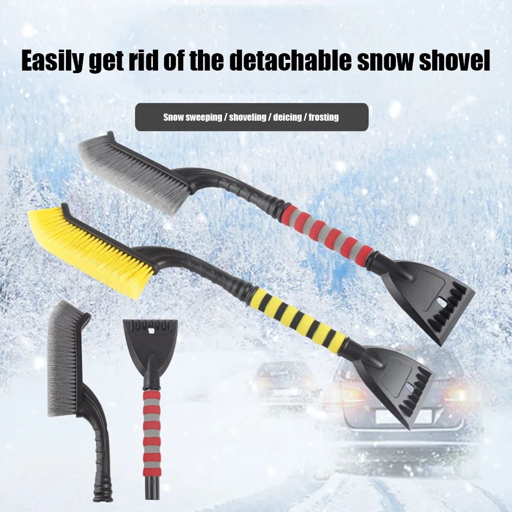 Car Windshield Snow Shovel Brush for Car Ice Scraper Winter Glass Scraper Foam Detachable Handle Deicing Shoveling Snow Sweeping
Car Windshield Snow Shovel Brush for Car Ice Scraper Winter Glass Scraper Foam Detachable Handle Deicing Shoveling Snow Sweeping