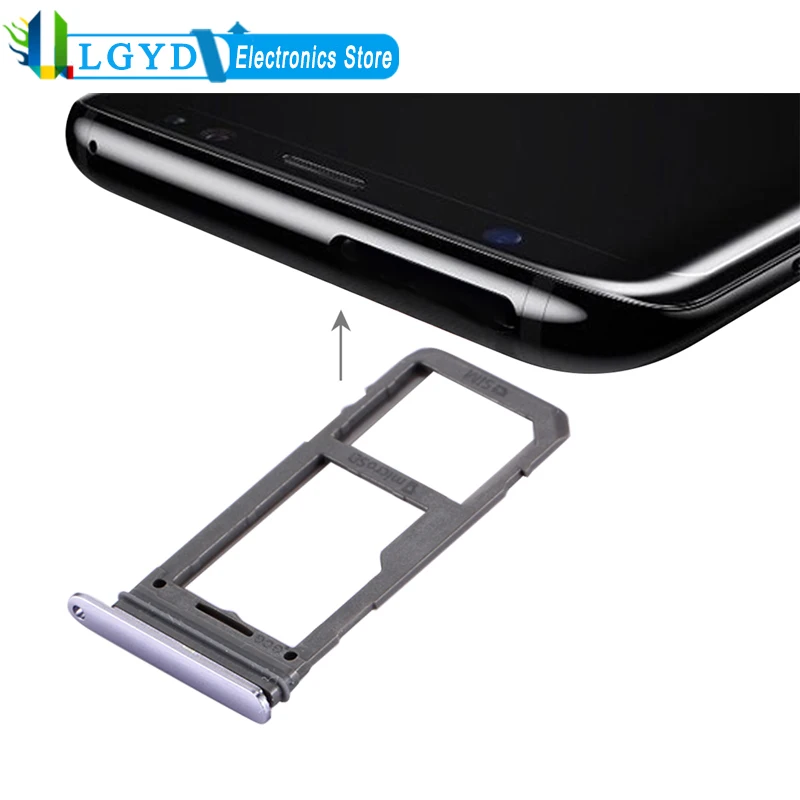 Замена лотка SIM-карты + лотка Micro SD для Samsung Galaxy S8 держатель карты Запасная часть
Замена лотка SIM-карты + лотка Micro SD для Samsung Galaxy S8 держатель карты Запасная часть