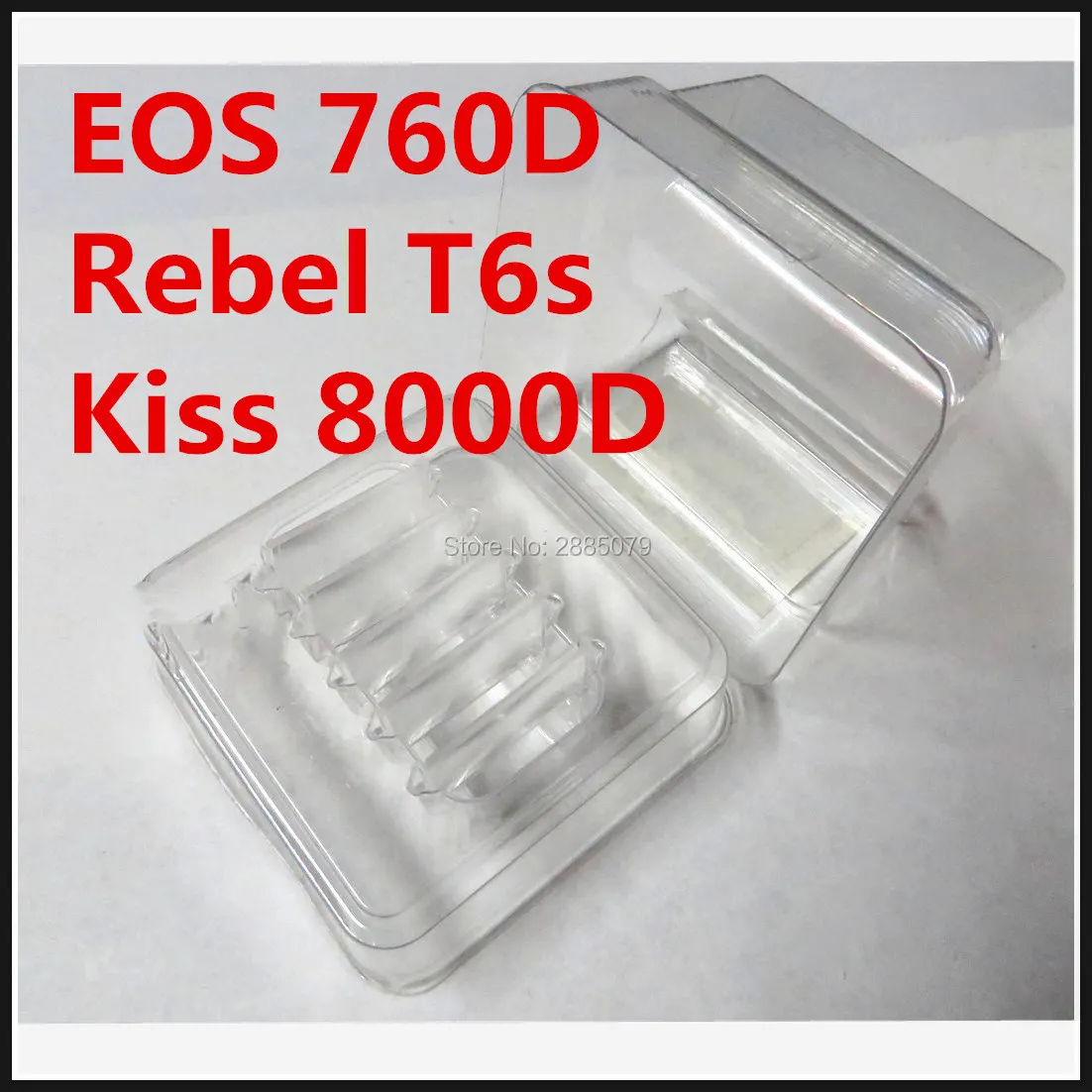 NEW Original For Canon EOS 760D Kiss 8000D Rebel T6s Focusing Screen Viewfinder Frosted Glass Camera Repair Spare Part
NEW Original For Canon EOS 760D Kiss 8000D Rebel T6s Focusing Screen Viewfinder Frosted Glass Camera Repair Spare Part