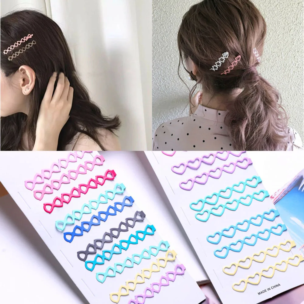 New 10pcs Long Hair Clips Large Heart Bobby Pins for Women Girls Hair Accessories hair accessories
New 10pcs Long Hair Clips Large Heart Bobby Pins for Women Girls Hair Accessories hair accessories