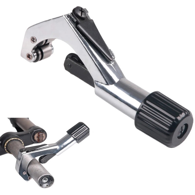 Bicycle Bike Tube Cutter For 6~42mm Tube MTB Bicycle Head Pipe Handlebar Seat Post Repair Cycling Cutter Tools with 2 Blades
Bicycle Bike Tube Cutter For 6~42mm Tube MTB Bicycle Head Pipe Handlebar Seat Post Repair Cycling Cutter Tools with 2 Blades