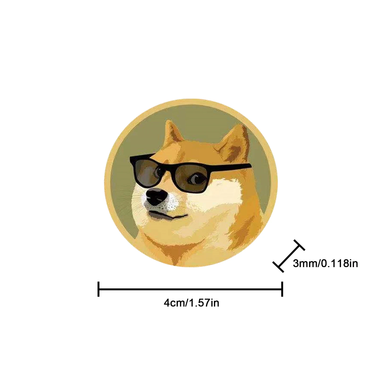 New Gold Dogecoin Coins Commemorative Collectors Gold Plated Doge Coin Collectable Gift
New Gold Dogecoin Coins Commemorative Collectors Gold Plated Doge Coin Collectable Gift
