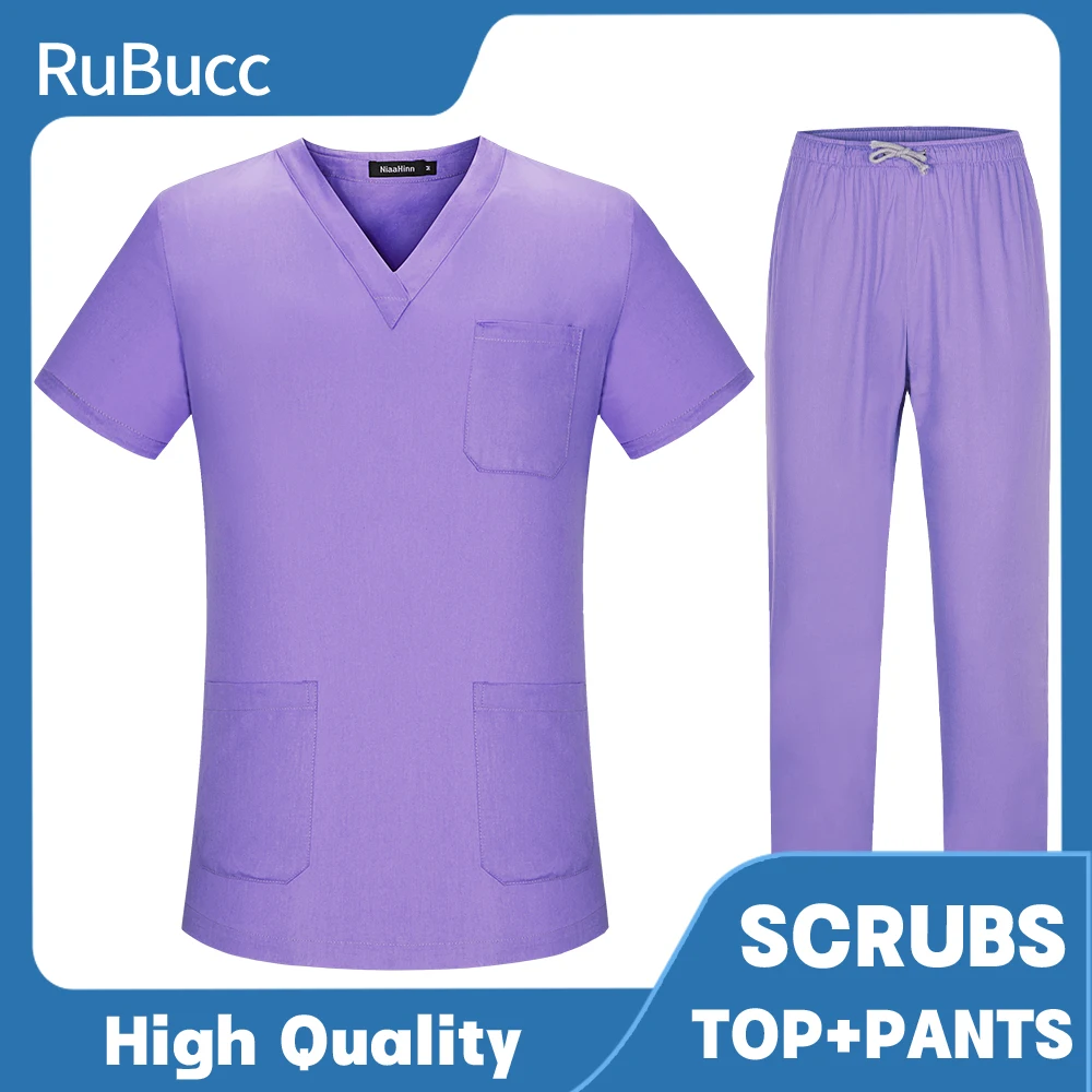 Pet Grooming institution Scrubs Set High Quality Spa Uniforms Unisex V-Neck Work Clothes Medical Suits Clothes Scrubs Tops Pants
Pet Grooming institution Scrubs Set High Quality Spa Uniforms Unisex V-Neck Work Clothes Medical Suits Clothes Scrubs Tops Pants