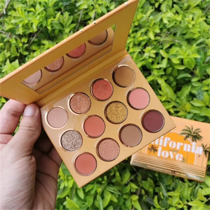 12 Colors Pressed Glitter Eyeshadow Palette Cosmetic Pro Waterproof Matte Eye Shadow Makeup Pallete Beauty Makeup
12 Colors Pressed Glitter Eyeshadow Palette Cosmetic Pro Waterproof Matte Eye Shadow Makeup Pallete Beauty Makeup