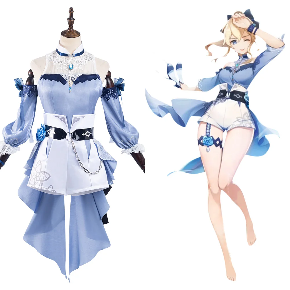 Genshin Impact Qin Cosplay Costume Swimwear Outfits Halloween Carnival Suit
Genshin Impact Qin Cosplay Costume Swimwear Outfits Halloween Carnival Suit