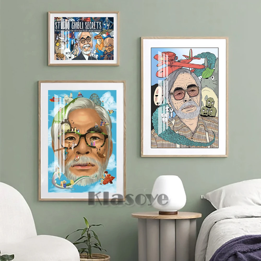 Hayao Miyazaki Famous Cartoonist Works Collection Exhibition Poster Commemorative Gift Kids Room Prints Wall Picture Home Decor
Hayao Miyazaki Famous Cartoonist Works Collection Exhibition Poster Commemorative Gift Kids Room Prints Wall Picture Home Decor