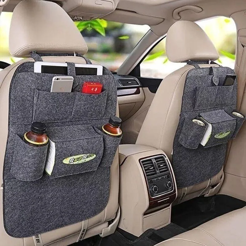 

Car Back Seat Organiser Travel Storage Bag Organizer iPad With Pocket Holder 9 Storage Pockets For Kids Toddlers