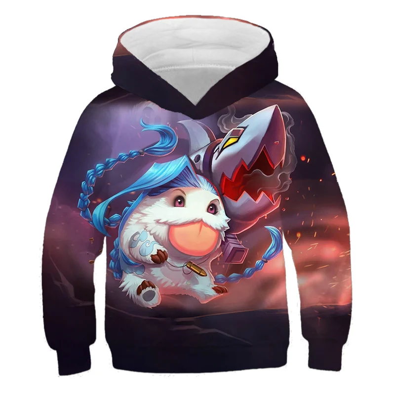 Children Hoodies Little Hero Jinx 3D Printing Hoodie Game Clothes 4-14T Hoodie Kids Casual Pullover Boy Girl Long Sleeve Sweater
Children Hoodies Little Hero Jinx 3D Printing Hoodie Game Clothes 4-14T Hoodie Kids Casual Pullover Boy Girl Long Sleeve Sweater