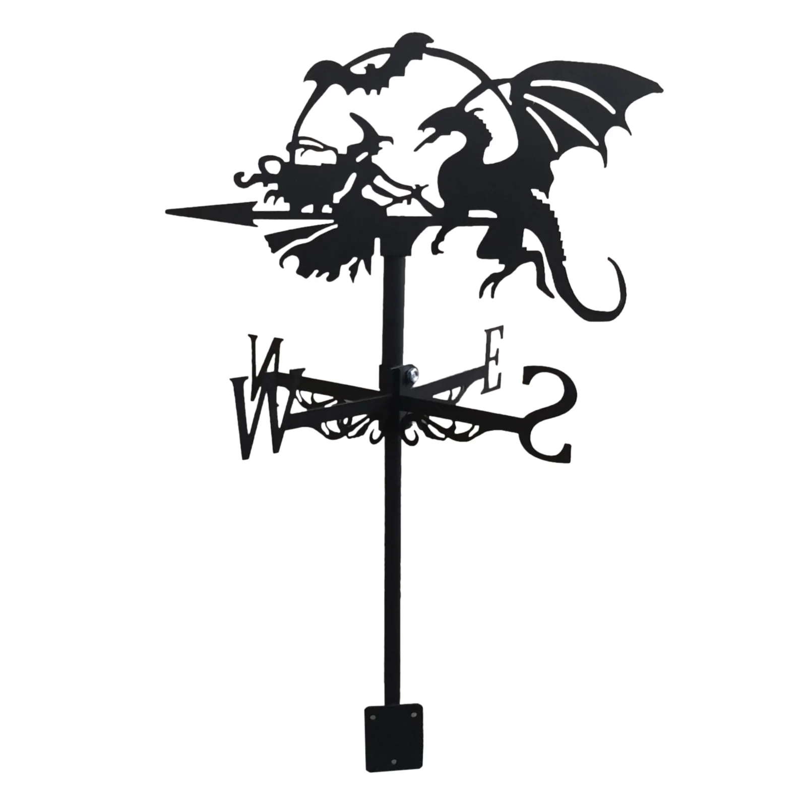 Weather Vane Retro Garden Stake Weather Vane Measuring Tools Witch Flying Dragon Wind Direction Indicator Architecture Decor
Weather Vane Retro Garden Stake Weather Vane Measuring Tools Witch Flying Dragon Wind Direction Indicator Architecture Decor