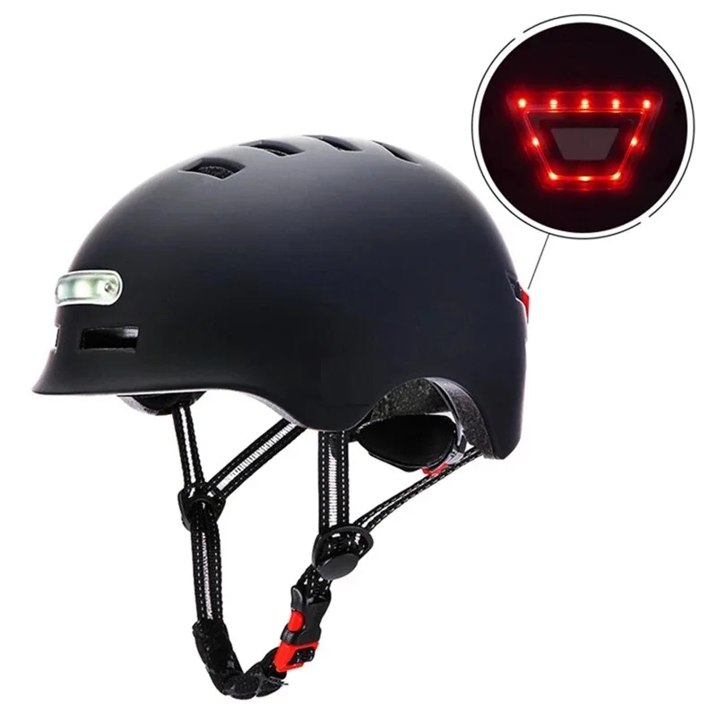 Новинка 2021 велосипедный умный задний фонарь шлем для взрослых Электрический