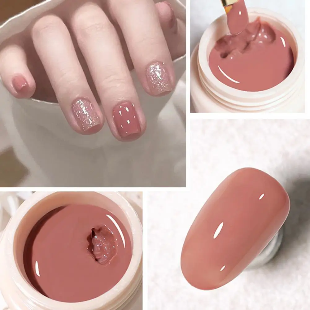 Long Lasting Quick Dry Nail Polish for Manicure 5ml Gel Quick Drying Solid Color Clear Nail Varnish Mousse Solid UV Gel
Long Lasting Quick Dry Nail Polish for Manicure 5ml Gel Quick Drying Solid Color Clear Nail Varnish Mousse Solid UV Gel