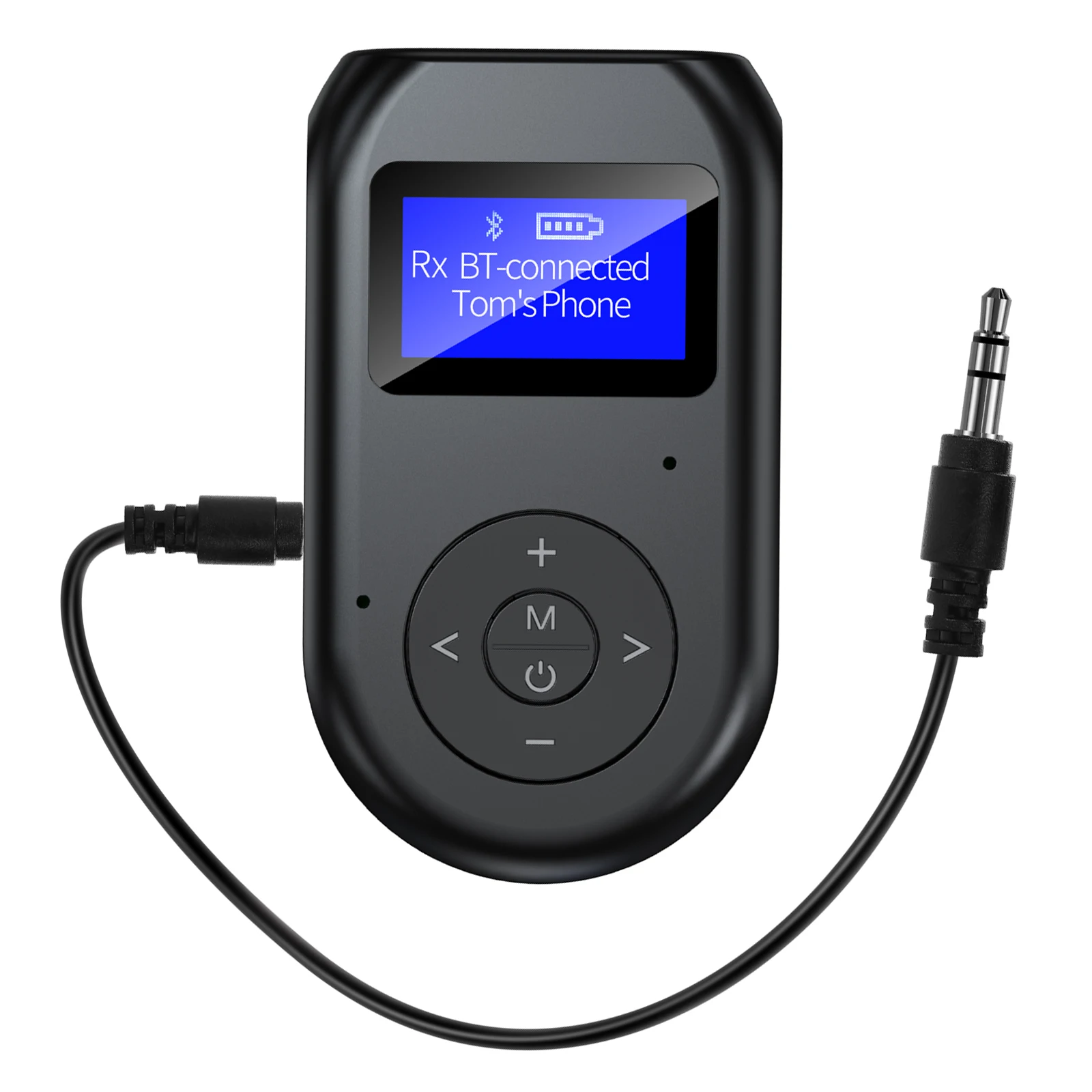 2-in-1 Audio Transmitter Receiver Hands-free Wireless Audio Adapter with Mic LCD Display for TV Car Headphone
2-in-1 Audio Transmitter Receiver Hands-free Wireless Audio Adapter with Mic LCD Display for TV Car Headphone
