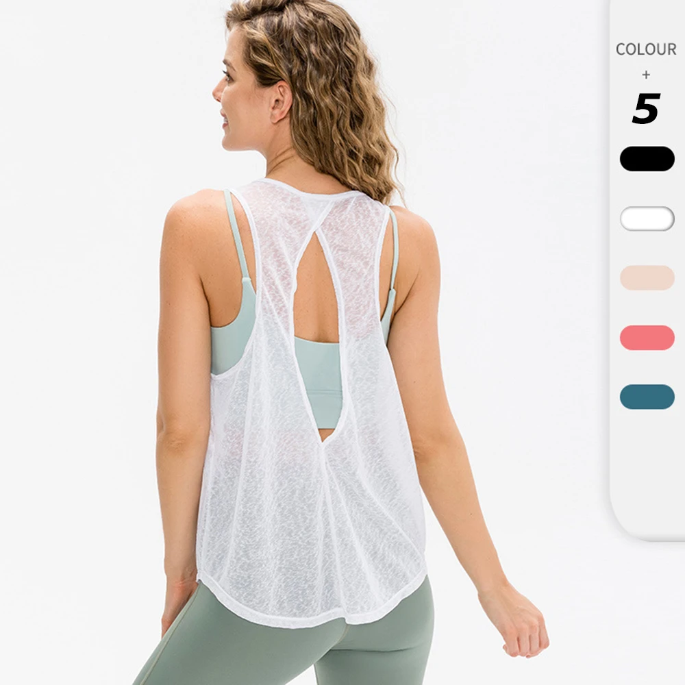 Yoga Crop Tops Women Gym Shirts Sleeveless Sports Tank Tops Quick Dry Breathable Workout Fitness Vest Running Clothes
Yoga Crop Tops Women Gym Shirts Sleeveless Sports Tank Tops Quick Dry Breathable Workout Fitness Vest Running Clothes