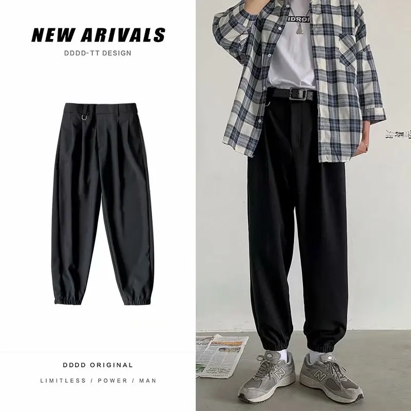 Spring and summer trousers nine-point trousers Slim-fit small-footed casual pants Korean style trendy trousers 9-point trousers
Spring and summer trousers nine-point trousers Slim-fit small-footed casual pants Korean style trendy trousers 9-point trousers