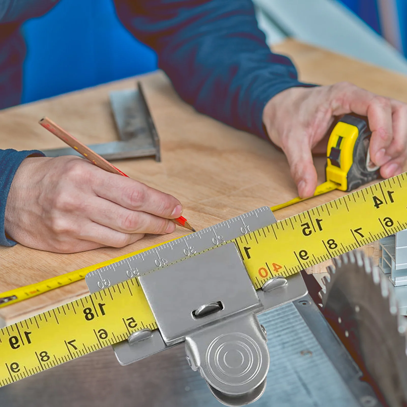 Measuring Tape Clip Convenient Multifunctional Tape Measure Locate Accurate Calibration Tool Decoration Dropshopping
Measuring Tape Clip Convenient Multifunctional Tape Measure Locate Accurate Calibration Tool Decoration Dropshopping