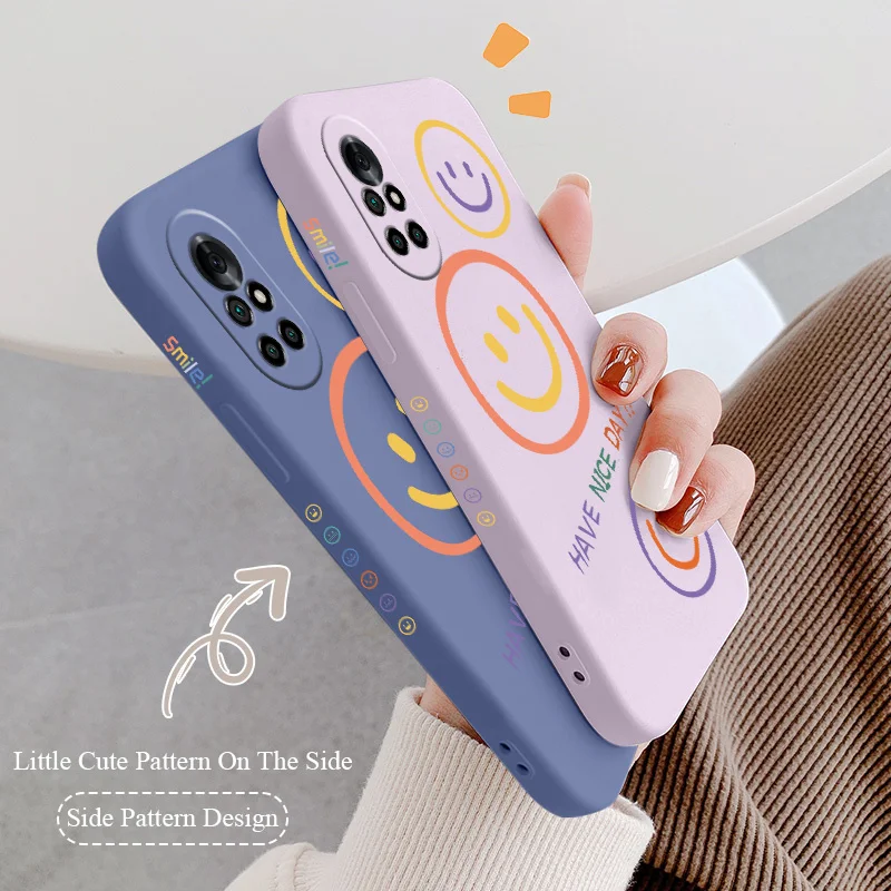 Three Smiling Faces Shockproof Soft Case For Huawei Nova 8 7 Pro SE 6 SE 5 Pro 5Z 5I 5Ipro 5T 4 4E Liquid Silicone Phone Cover
Three Smiling Faces Shockproof Soft Case For Huawei Nova 8 7 Pro SE 6 SE 5 Pro 5Z 5I 5Ipro 5T 4 4E Liquid Silicone Phone Cover