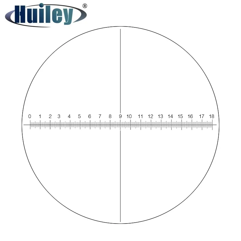 DIV=0.1 mm Microscope Eyepiece Micrometer Calibration Slide Ocular Reticle Vertical Line Horizontal Ruler 1-18 Diameter 20 mm
DIV=0.1 mm Microscope Eyepiece Micrometer Calibration Slide Ocular Reticle Vertical Line Horizontal Ruler 1-18 Diameter 20 mm