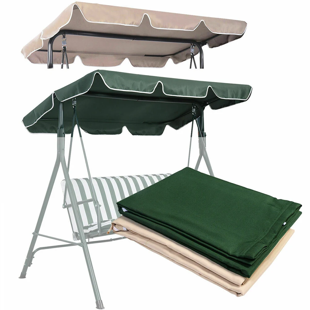 Green/Beige Swing Top Cover Canopy Replace Porch Patio Outdoor Swing Chair Awning 142*120*18cm For Roof Structure Not Iron Stand
Green/Beige Swing Top Cover Canopy Replace Porch Patio Outdoor Swing Chair Awning 142*120*18cm For Roof Structure Not Iron Stand