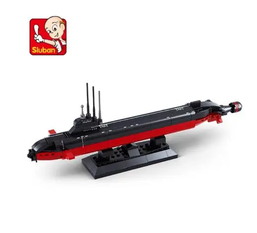 Aircraft Carrier Destroyer Submarine Sluban 0390 0391Military War Building Blocks Ship Plane Toys for Boys 
Aircraft Carrier Destroyer Submarine Sluban 0390 0391Military War Building Blocks Ship Plane Toys for Boys