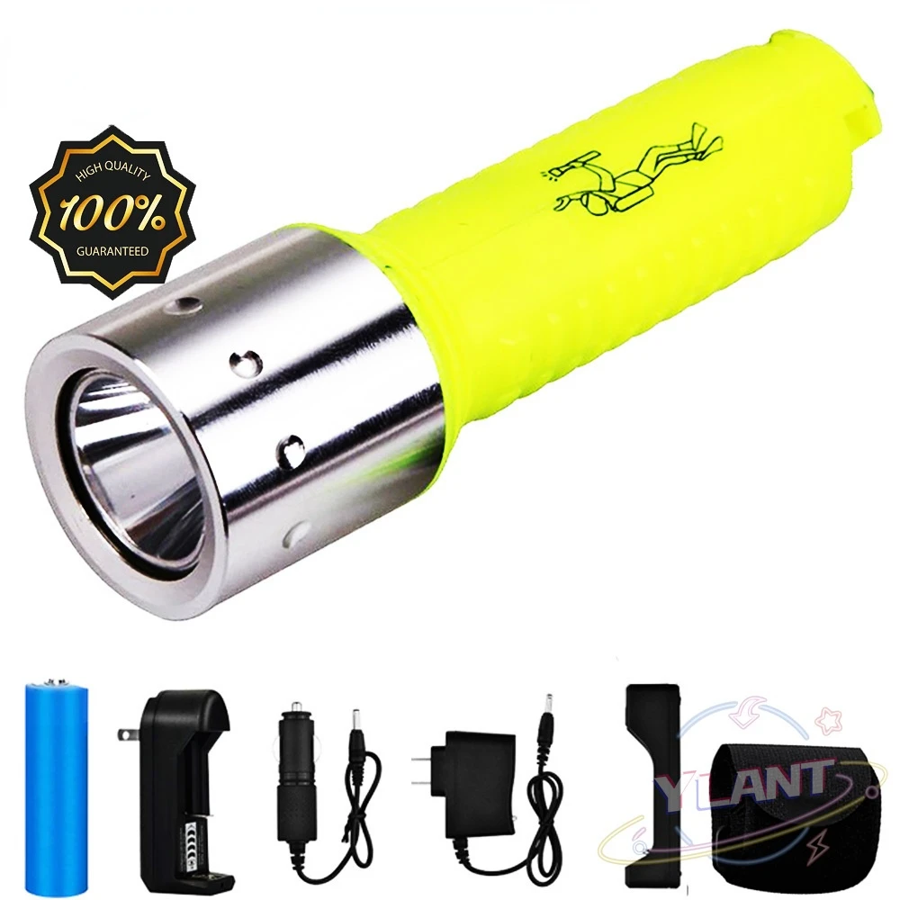 YLT LED Diving Flashlight 18650 Waterproof Torch Lamp Professional Scuba for Outdoor Diving Swim Under Water Sport Dropshipping
YLT LED Diving Flashlight 18650 Waterproof Torch Lamp Professional Scuba for Outdoor Diving Swim Under Water Sport Dropshipping