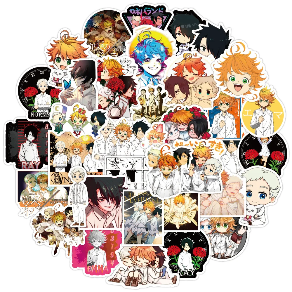 50Pcs The Promised Neverland Stickers Anime Decal For Refrigerator Fridge Skateboard Laptop Luggage Pegatinas Graffiti Toy
50Pcs The Promised Neverland Stickers Anime Decal For Refrigerator Fridge Skateboard Laptop Luggage Pegatinas Graffiti Toy