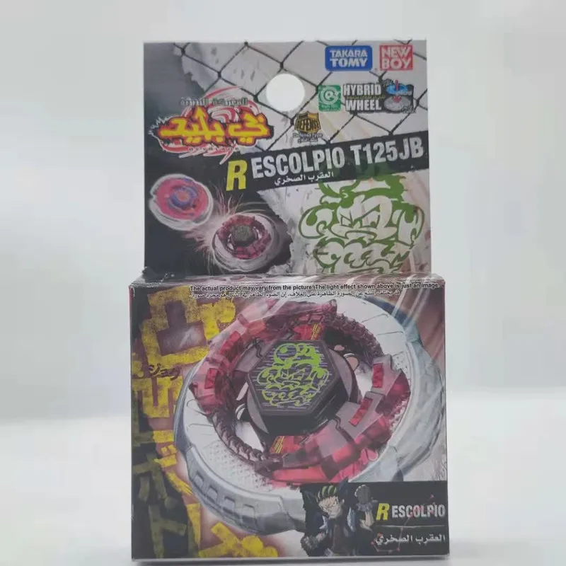 Bayblade Stlyes New Spinning Top Beyblade Burst With Metal Plastic Fusion 4D Gift Toys For Children R ESCOLPIO T125JB
Bayblade Stlyes New Spinning Top Beyblade Burst With Metal Plastic Fusion 4D Gift Toys For Children R ESCOLPIO T125JB