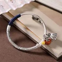 Original S925 Pure Silver/Sterling Silver Retro Personality Lotus Seedpod Lotus Carp South Red Push-Pull Ladies Bangle Bracelet
Original S925 Pure Silver/Sterling Silver Retro Personality Lotus Seedpod Lotus Carp South Red Push-Pull Ladies Bangle Bracelet