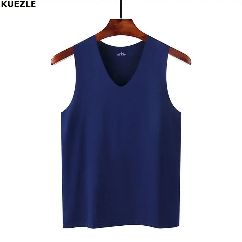 6 piece No trace ice silk vest male summer men vest fitness sports fitness quick-drying sleeveless bottoming shirt 5XL Plus size
6 piece No trace ice silk vest male summer men vest fitness sports fitness quick-drying sleeveless bottoming shirt 5XL Plus size