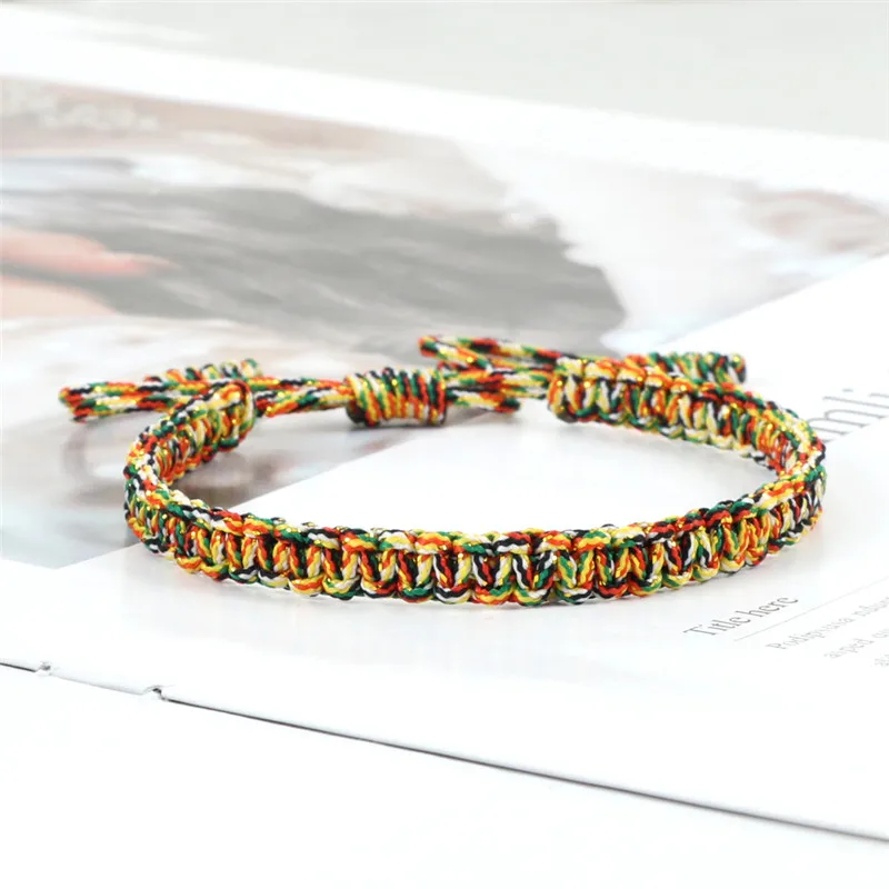 Vintage Charm Tibetan Thread Bracelets&Bangles For Women Men Yoga Paryer Jewelry Ethnic Handmade Knot Rope Buddha Bracelet
Vintage Charm Tibetan Thread Bracelets&Bangles For Women Men Yoga Paryer Jewelry Ethnic Handmade Knot Rope Buddha Bracelet