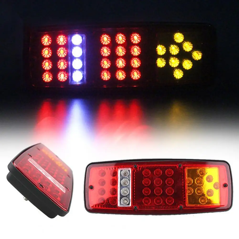 2Pcs HL-R-017 Waterproof Car 36 LED Tail Light Boat Trailer DC 12/24V Rear Lamps 28cm x 10.8cm x 2.5cm
2Pcs HL-R-017 Waterproof Car 36 LED Tail Light Boat Trailer DC 12/24V Rear Lamps 28cm x 10.8cm x 2.5cm