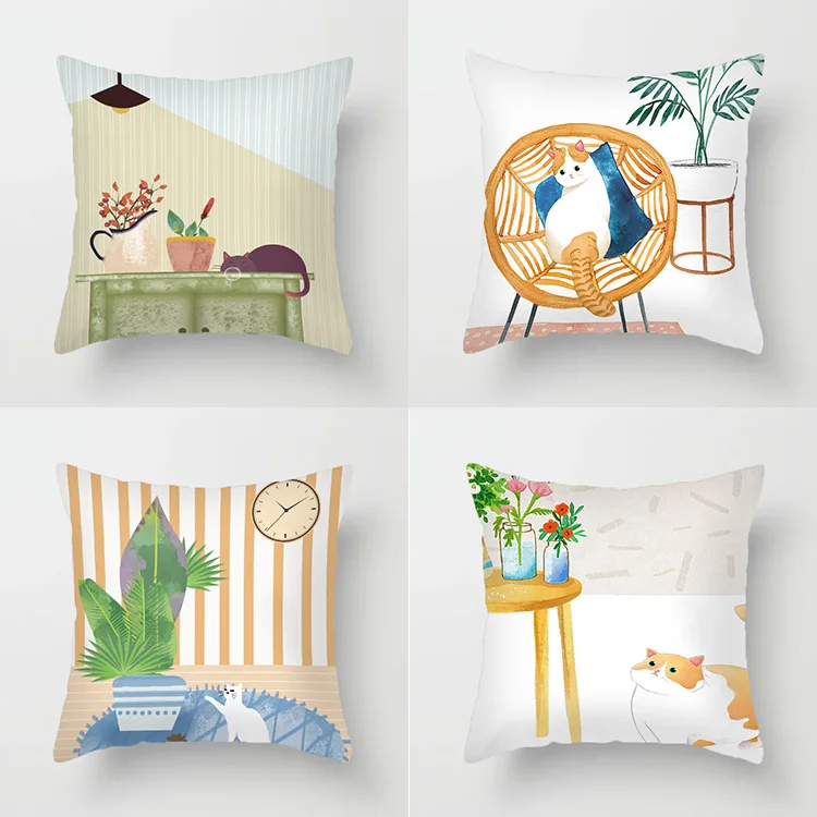 New Cartoon Cute Sofa Pillow Cover 18x18in /45x45cm Ins Plush Anime Pillow Case Sofa Cushion Cover home decoration
New Cartoon Cute Sofa Pillow Cover 18x18in /45x45cm Ins Plush Anime Pillow Case Sofa Cushion Cover home decoration