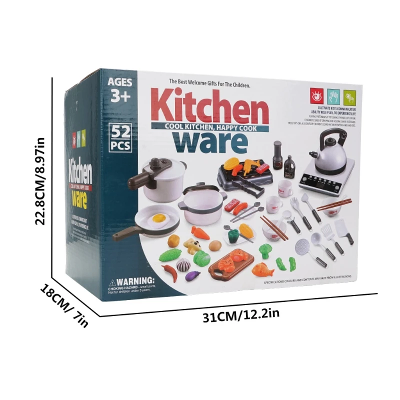1Set Toy Kitchen Set Play House Toy Toddler Electric Kitchen Ware with Real Sound & Light Girls Pretend Role-Play Set
1Set Toy Kitchen Set Play House Toy Toddler Electric Kitchen Ware with Real Sound & Light Girls Pretend Role-Play Set