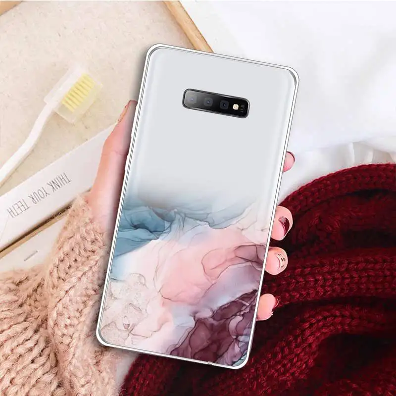 Marble Gradient Pattern painting Phone Case Transparent For Samsung Galaxy S A 5 7 8 9 2015 20 edge plus 10 e lite 2019 
Marble Gradient Pattern painting Phone Case Transparent For Samsung Galaxy S A 5 7 8 9 2015 20 edge plus 10 e lite 2019