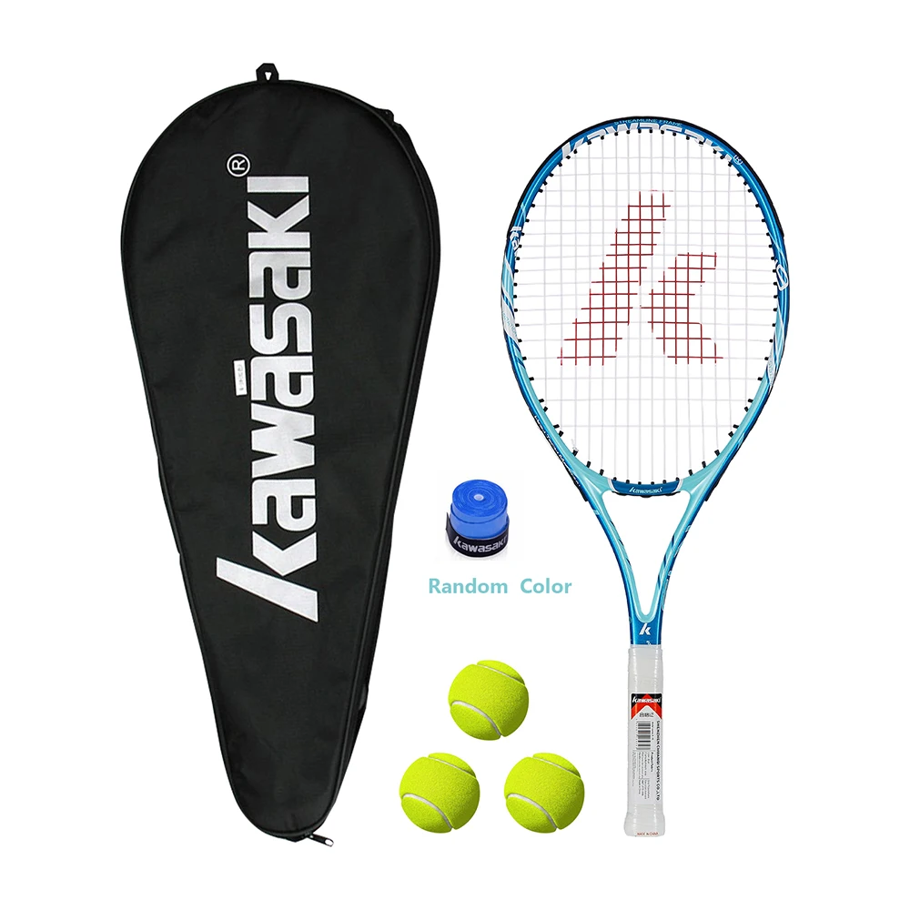 Теннисная ракетка Kawasaki композитная из углеродного волокна для мужчин и женщин