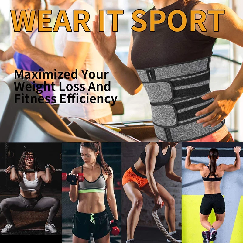 Neoprene Sauna Waist Trainer Corset Sweat Belt for Women Compression Trimmer Workout Fitness Back Support Body Shaper
Neoprene Sauna Waist Trainer Corset Sweat Belt for Women Compression Trimmer Workout Fitness Back Support Body Shaper