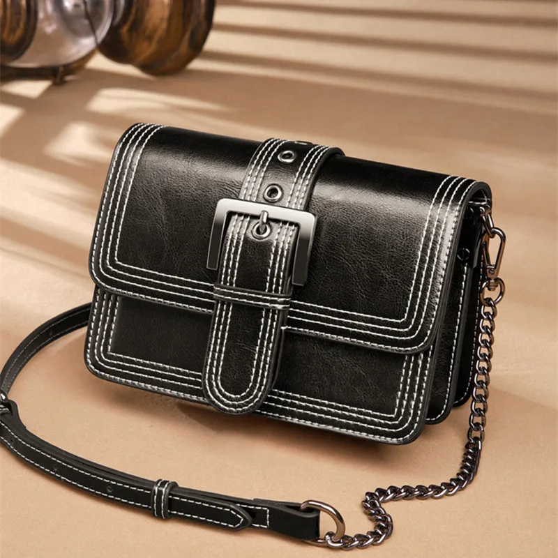 100% Full Genuine Leather Bag 2021 New Solid Color Crossbody Bags for Women Luxury Designer Purse and Handbag Channels Handbags
100% Full Genuine Leather Bag 2021 New Solid Color Crossbody Bags for Women Luxury Designer Purse and Handbag Channels Handbags