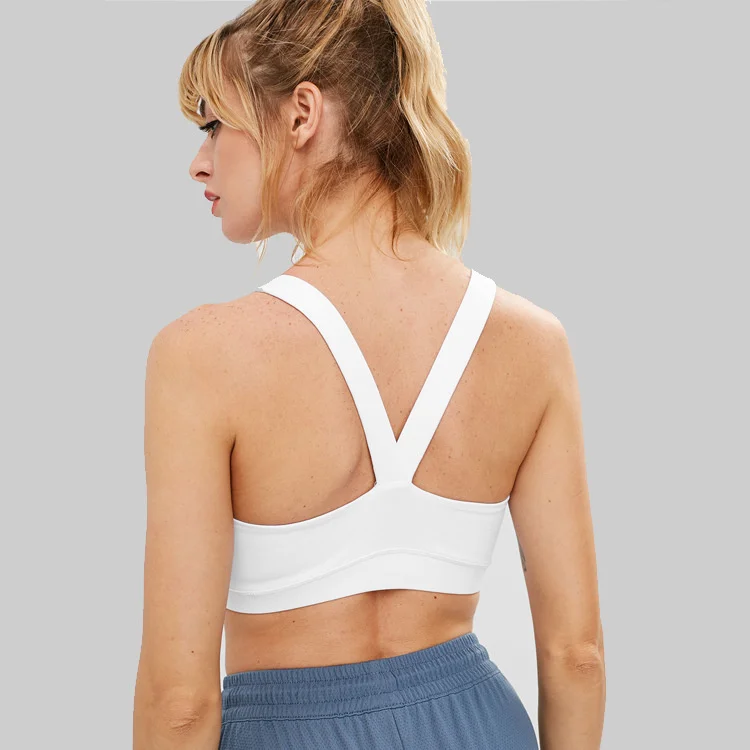 Y-Shaped Yoga Bra for Women 2021 Fitness Underwear Quick-Dry Running Tops Breathable Summer Sportswear Full Cup Sport Bra Tops
Y-Shaped Yoga Bra for Women 2021 Fitness Underwear Quick-Dry Running Tops Breathable Summer Sportswear Full Cup Sport Bra Tops