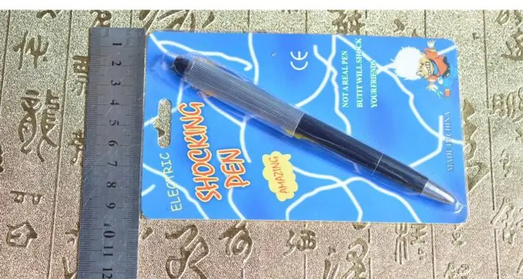 Electric Shock Pen Toy Utility Gadget Joke Funny Prank Trick Novelty Friend's Best Gift Free Shipping
Electric Shock Pen Toy Utility Gadget Joke Funny Prank Trick Novelty Friend's Best Gift Free Shipping