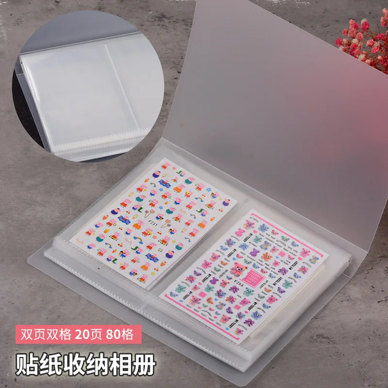 Nail Sticker Storage Book Minimalist Style Photo Album Nail Shop Supplies Tools Nail Decal Storage Display Book
Nail Sticker Storage Book Minimalist Style Photo Album Nail Shop Supplies Tools Nail Decal Storage Display Book