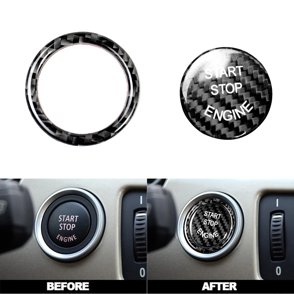 E70/Z4 Carbon Fiber Cover Engine Keyless Button Start Stop Switch Black Button Cover Cap Trim Carbon Fiber E60 E87
E70/Z4 Carbon Fiber Cover Engine Keyless Button Start Stop Switch Black Button Cover Cap Trim Carbon Fiber E60 E87