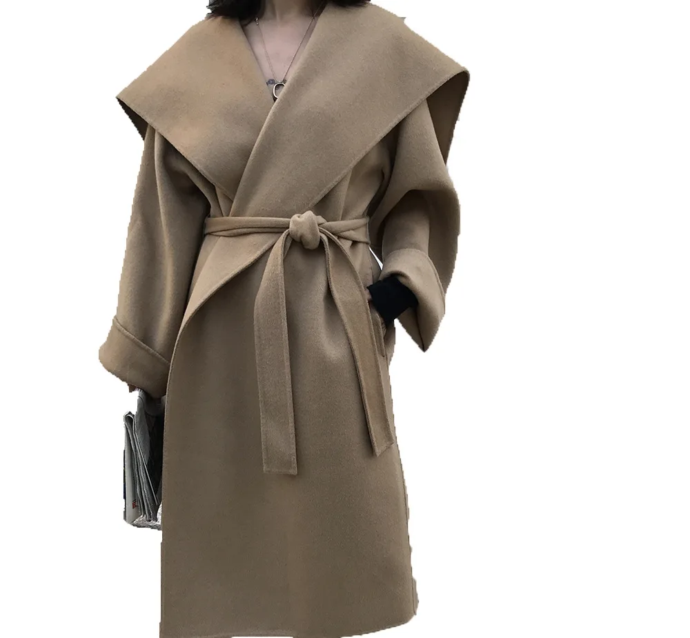 Navy Herai collar pink woolen coat small cashmere coat 2020 all new order processing
Navy Herai collar pink woolen coat small cashmere coat 2020 all new order processing