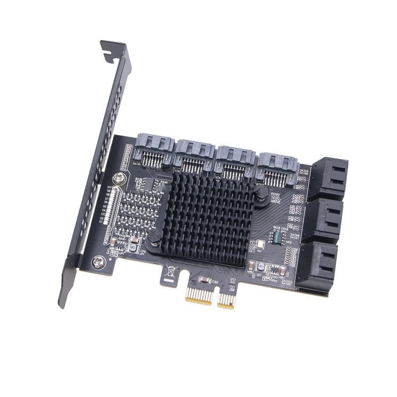 Карта расширения SATA3 PCI-E1X to Sata3.0, карта передачи 6G, многопортовая карта расширения для жесткого диска IPFS
Карта расширения SATA3 PCI-E1X to Sata3.0, карта передачи 6G, многопортовая карта расширения для жесткого диска IPFS