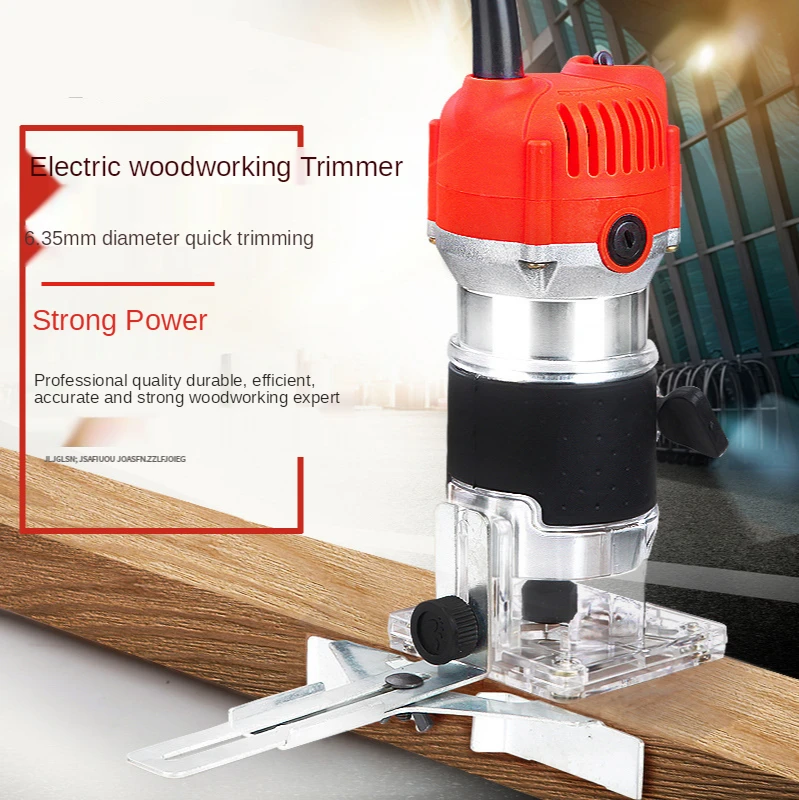 Trimming electromechanical wood milling slotting machine woodworking engraving machine drilling machine power tools 220V
Trimming electromechanical wood milling slotting machine woodworking engraving machine drilling machine power tools 220V