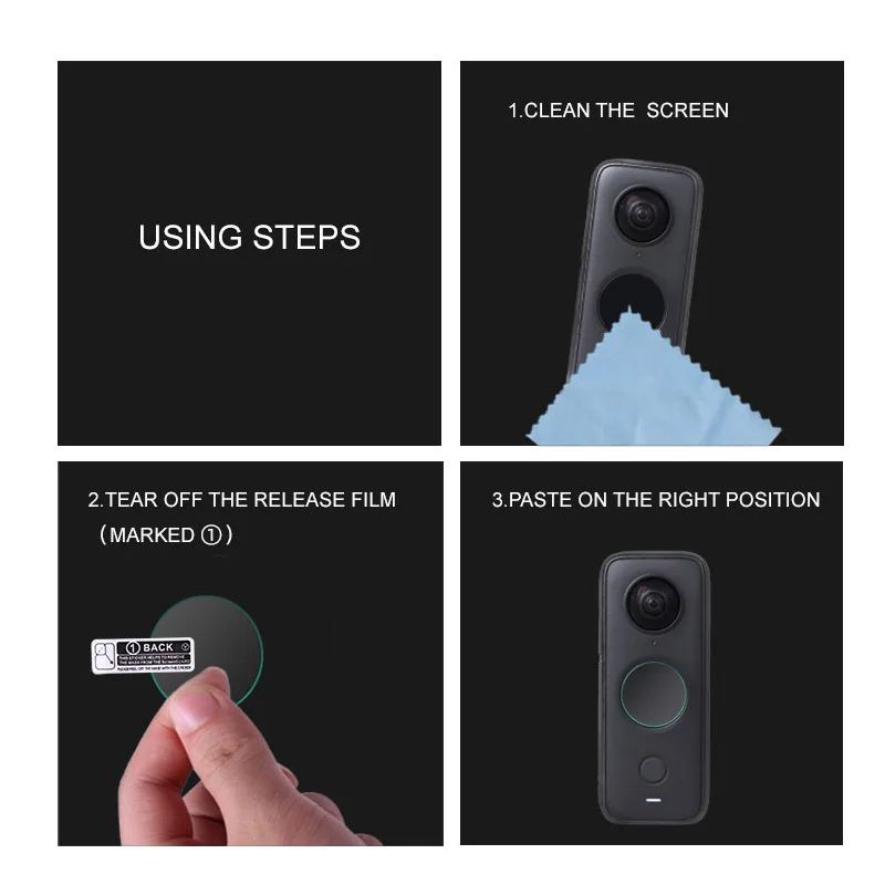 Tempered Film Screen Protector for Insta360 One X2 HD Explosion-proof Film Accessories for Insta360 One X2 Accessories
Tempered Film Screen Protector for Insta360 One X2 HD Explosion-proof Film Accessories for Insta360 One X2 Accessories