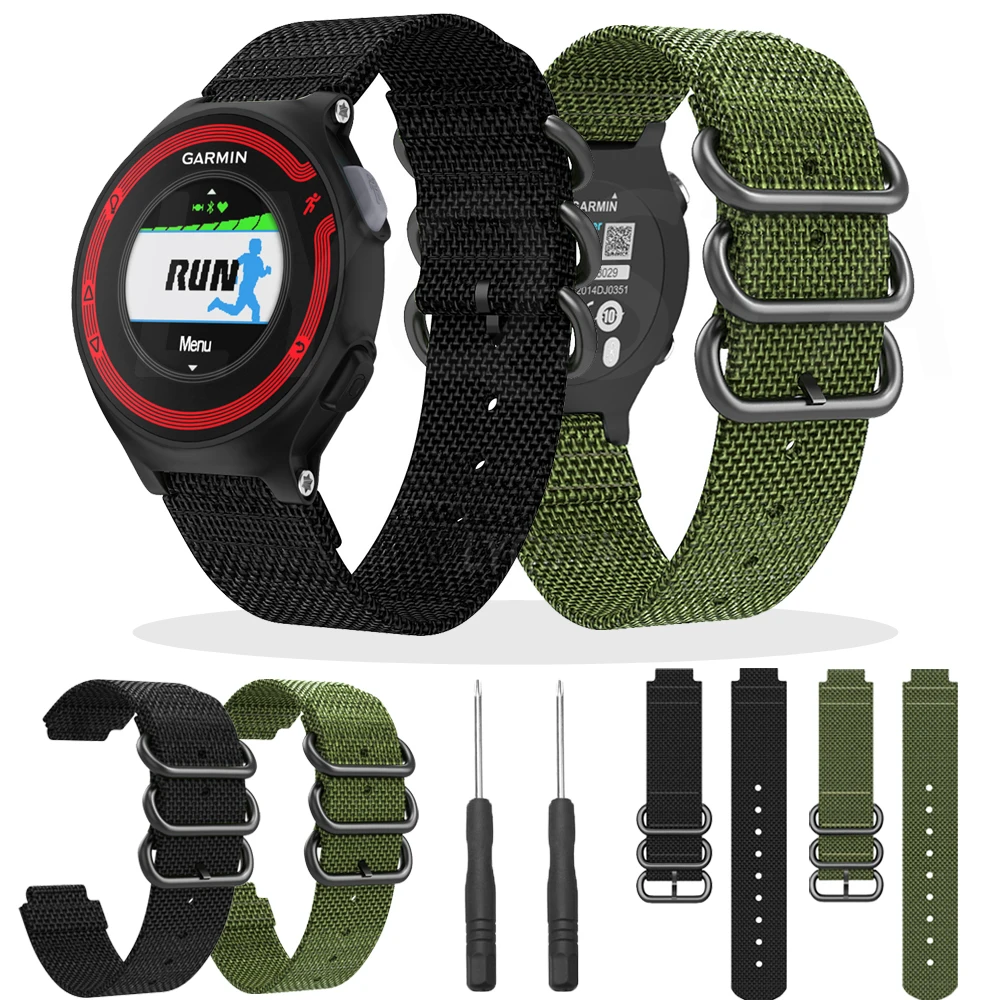 Ремешок для смарт-часов Garmin Forerunner 235/230/620/630/735XT/235Lite, нейлоновый ремешок, браслет, аксессуар
Ремешок для смарт-часов Garmin Forerunner 235/230/620/630/735XT/235Lite, нейлоновый ремешок, браслет, аксессуар