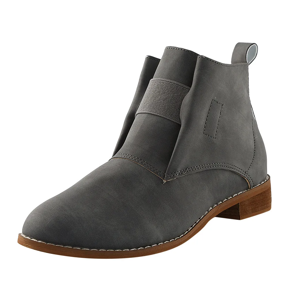 2020 New Women's boots Fashion shoes for women Square Heels Short Ankle Boots Slip On Women's autumn shoes botas mujer A50
2020 New Women's boots Fashion shoes for women Square Heels Short Ankle Boots Slip On Women's autumn shoes botas mujer A50