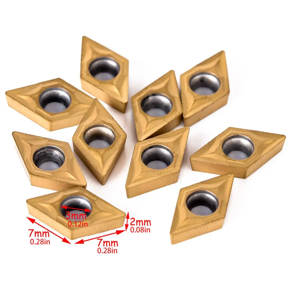 10pcs Carbide Insert Blades + 4pcs Lathe Turning Tool Holder Set + 4pcs Wrench for Lathe Turning Tool Machine Tool Sets 
10pcs Carbide Insert Blades + 4pcs Lathe Turning Tool Holder Set + 4pcs Wrench for Lathe Turning Tool Machine Tool Sets